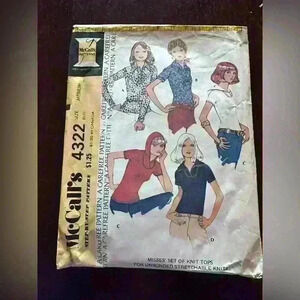 Vintage 1970s sewing pattern